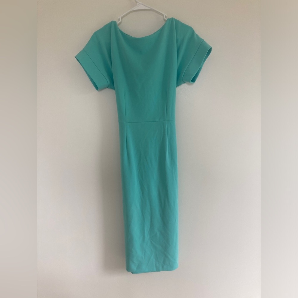 New York and Co green dress